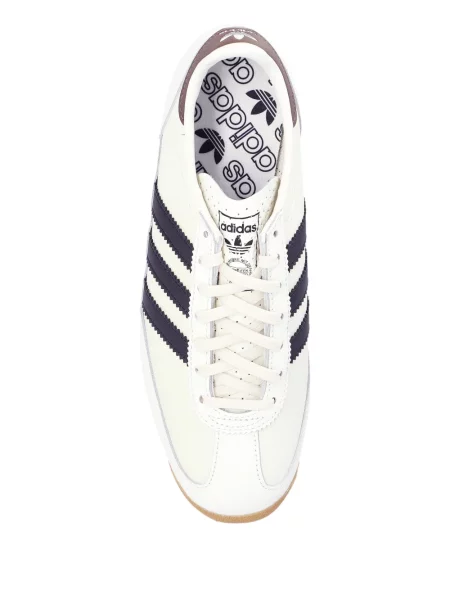 Cămașă Adidas cu dungi din piele alergare roșu