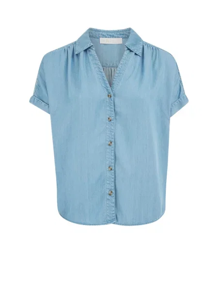 WE Fashion Bluză deschis albastru