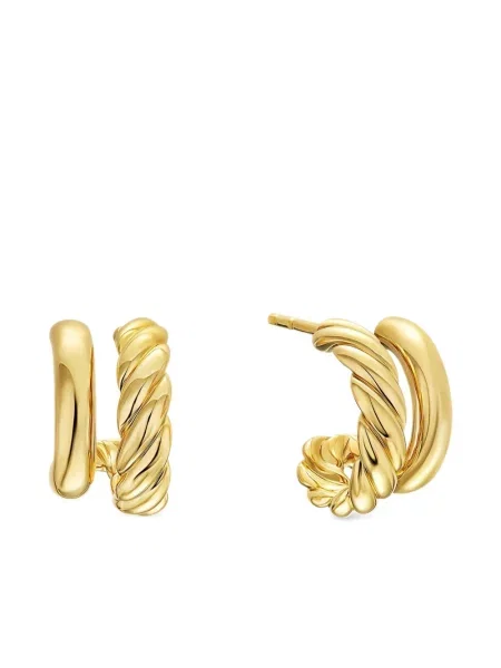 Cercei David Yurman galben