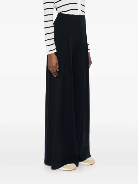 Pantaloni Max Mara albastru