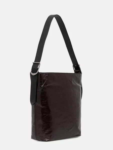 ZADIG&VOLTAIRE torebka skórzana brązowa