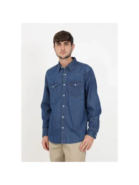 Levi's koszula regular z kołnierzykiem klasycznym niebieski