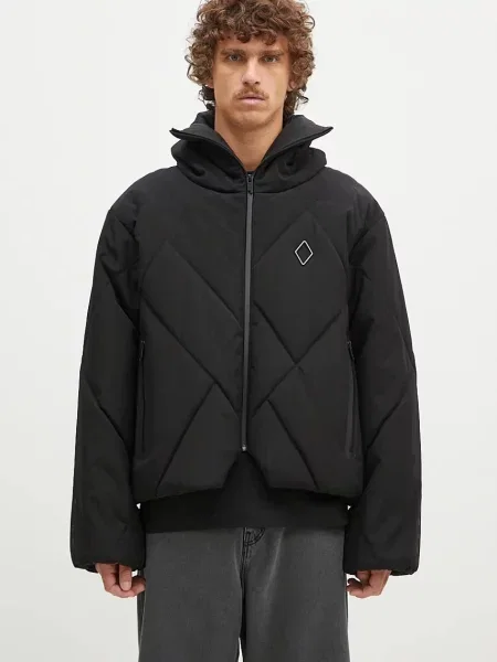 A-COLD-WALL* geacă Shiro Hooded Puffer Jacket barbati de iarna negru