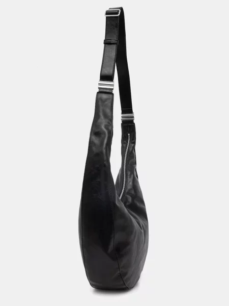Calvin Klein Kabelka Buckle Convertible Hobo Bag čierna