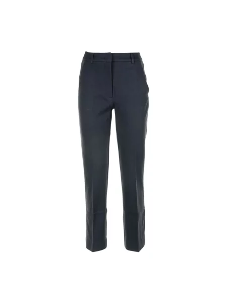 Spodnie Weekend Max Mara niebieskie