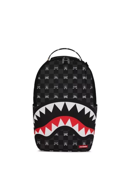 Ruksak Sprayground karirani crna