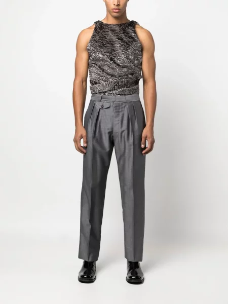 Kūginis kelnės Maison Margiela pilka