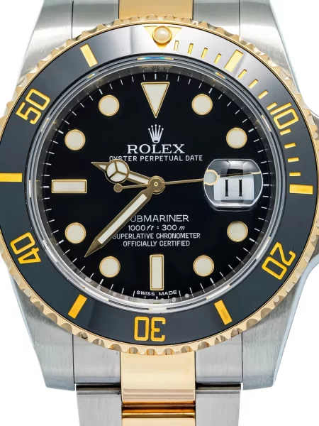 Pολόι Rolex μαύρο