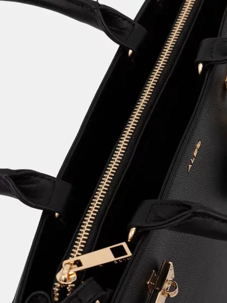 Кожаная сумка шоппер Aldo