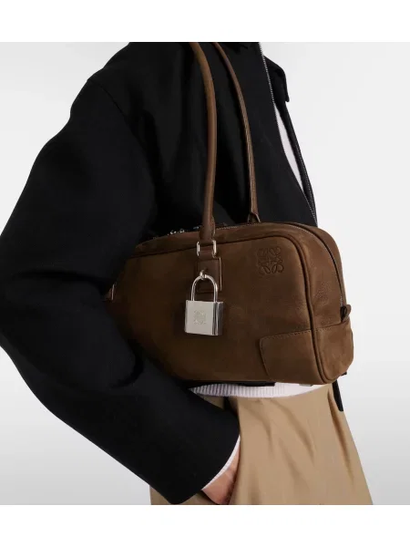 Geantă Loewe din piele maro