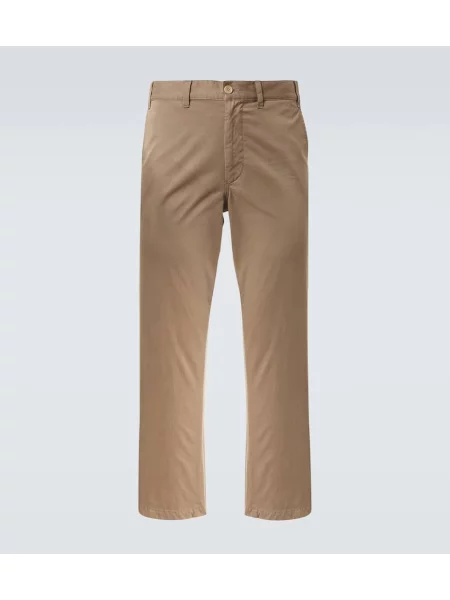 Kašmírové chinos The Row béžové