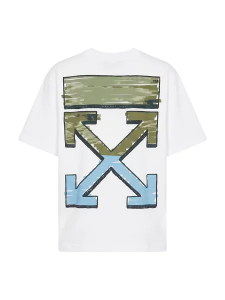 Koszulka Off-white klasyczna biała