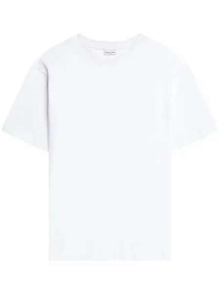 Tricou Dries Van Noten alb