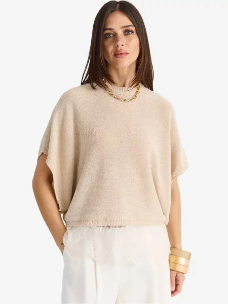 Bianco Lucci Pulover Strickoberteile' bijela