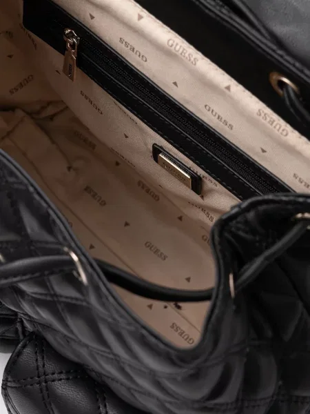 Рюкзак Guess GIULLY малий однотонний чорний