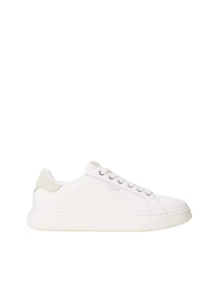 Sneakersy Twinset skórzane białe
