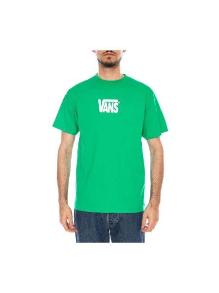 Koszulka Vans ze stretchu z logo zielona