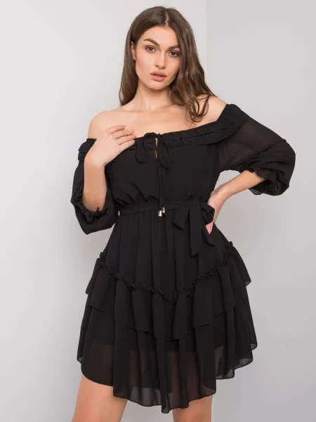 Rochie Fashionhunters de costum negru