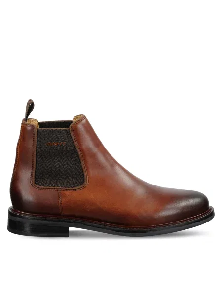 Chelsea gležnjarji Gant rjava