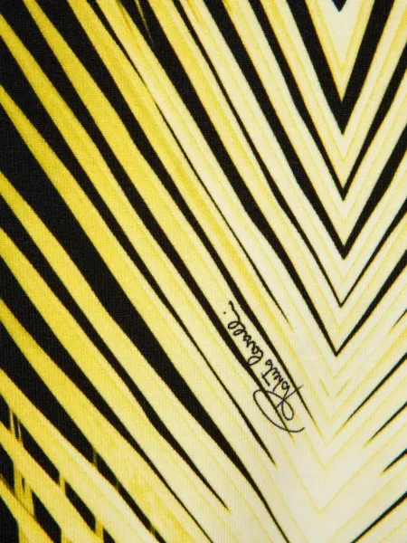 Spodnie dziecięce Roberto Cavalli żółte