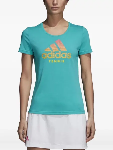 Cropp top Adidas cu dungi cu un umăr gol negru