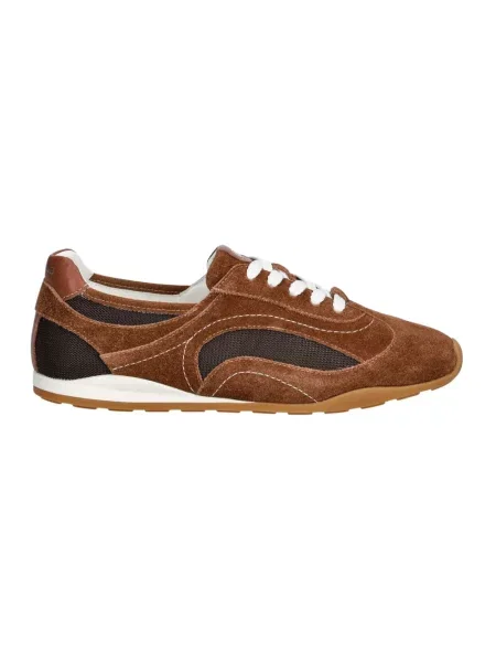 Sneakersy Valentino skórzane brązowe