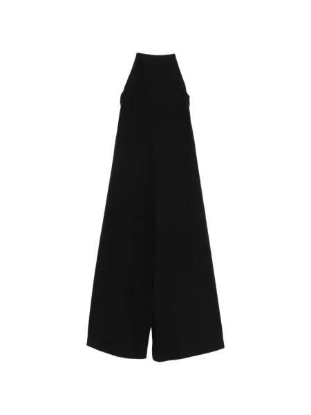 Kombinezon Osklen z dekoltem halter czarny