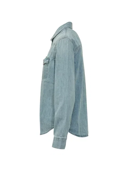 Decupat gulerat blugi Levi's® cu talie înaltă albastru