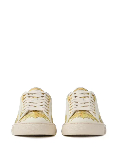 Sneakerși Versace de mătase