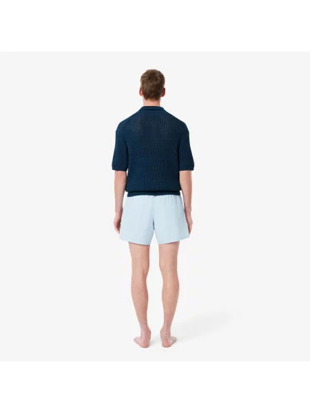 Lacoste Kąpielówki Szybkoschnące niebieskie