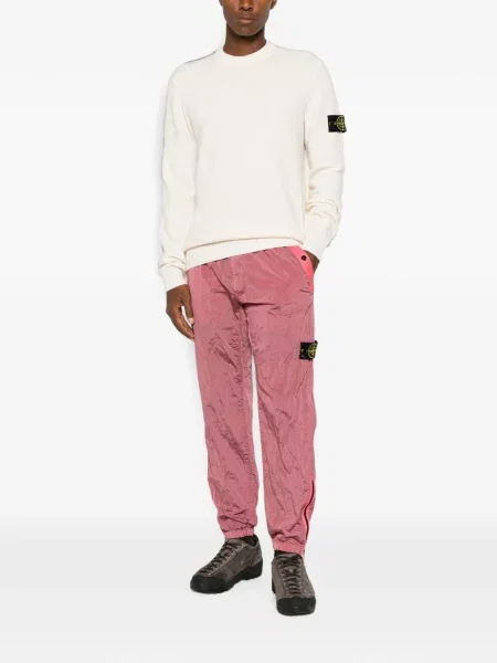 Τρέξιμο παντελόνι Stone Island πέτρες ροζ