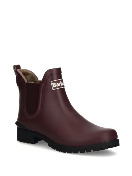 Cizme scurte Barbour roșu