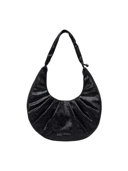 Karl Lagerfeld Jeans torebka hobo czarna