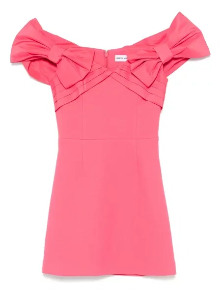 Sukienka Rebecca Vallance z kokardką różowa