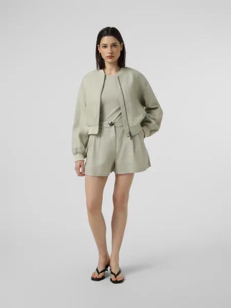 Футболка Armani Exchange бавовна/еластан сірий