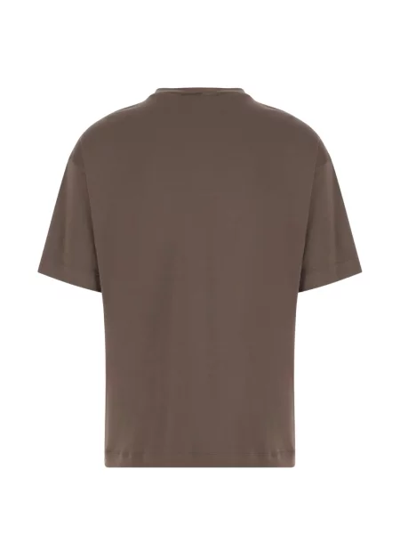 Tricou Giorgio Armani cu autograf maro