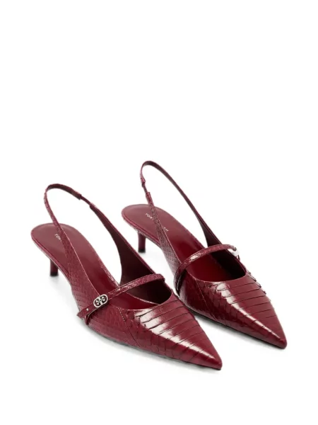 Pantofi cu toc Tory Burch roșu