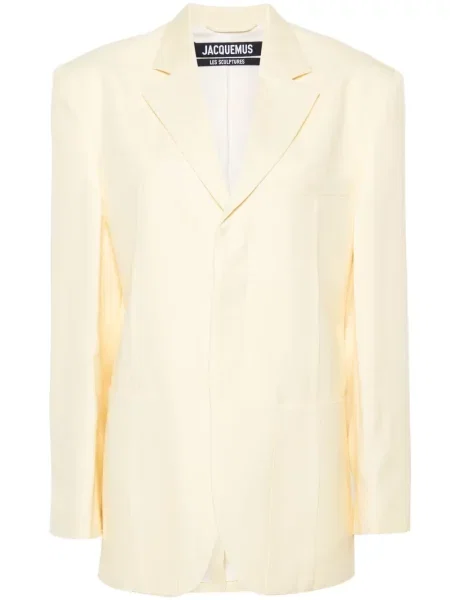 Vestă Jacquemus galben