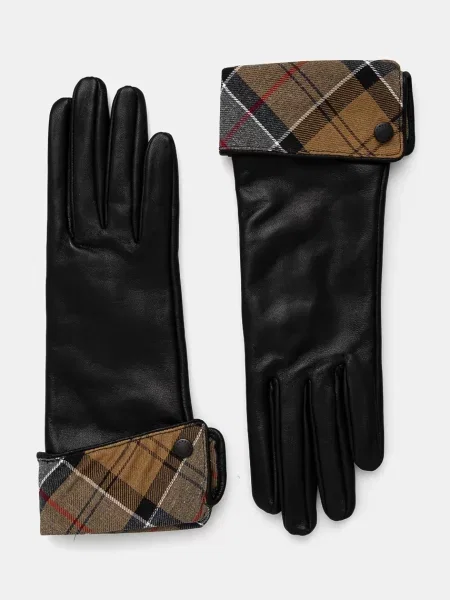Barbour manusi femei negru