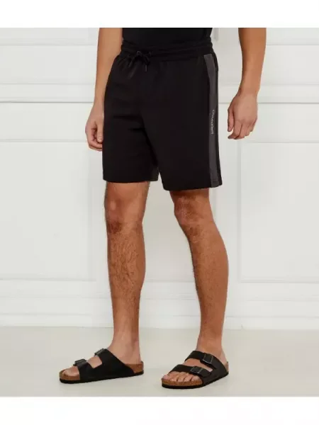 Calvin Klein Jeans Rövidnadrág | Relaxed fit fekete