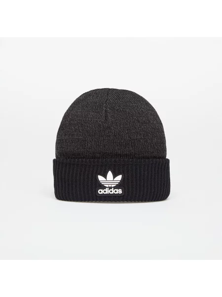 Шапка adidas Originals с фина плетка черно