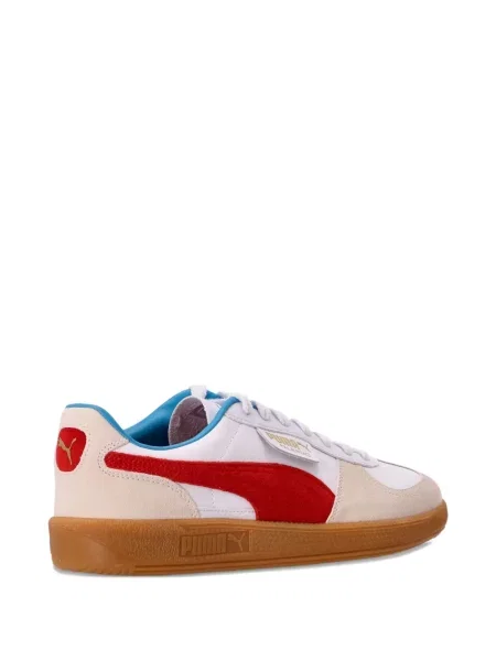 Sneakerși Puma Suede din piele alb