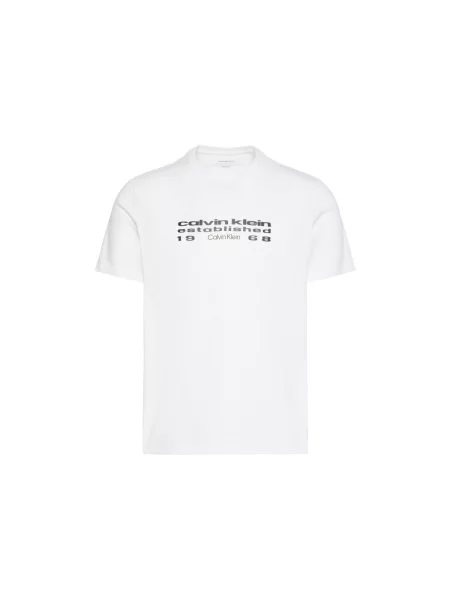 Majica Calvin Klein kratki rukavi bijela
