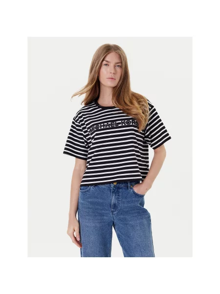 MICHAEL Michael Kors Marškinėliai Relaxed Fit juoda