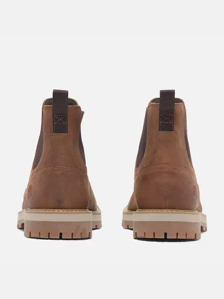 Шкіряні Челсі Timberland коричневий