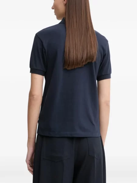 Polo Bally cu broderie albastru