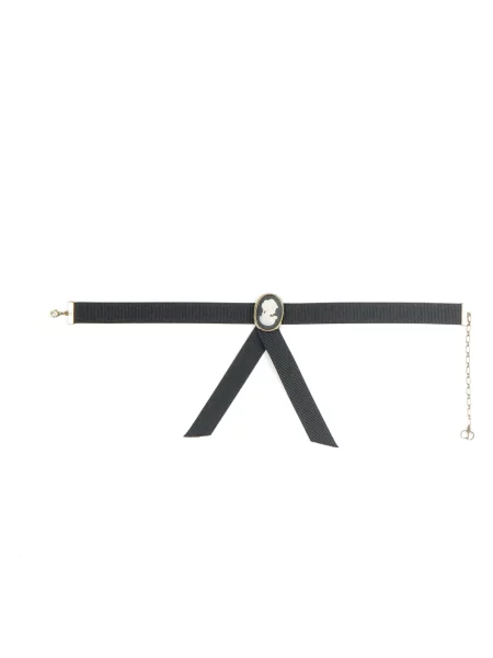 Naszyjnik Dior czarny