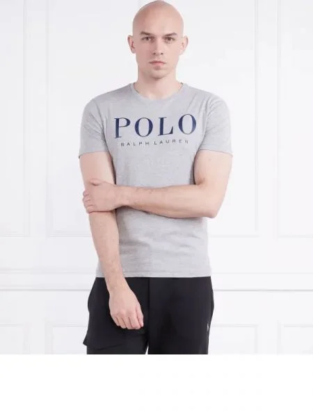 POLO RALPH LAUREN Tricou | Custom slim fit gri