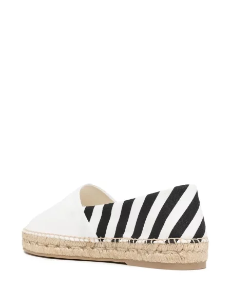 Espadrile Off-white cu dungi alb