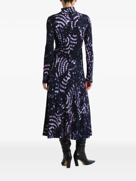 Rochie midi Cara Cara albastru